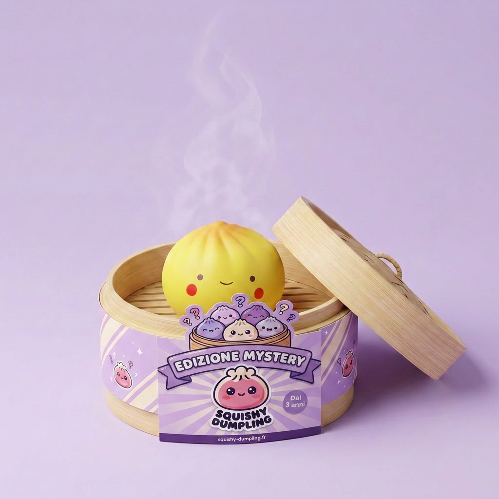 Dumpling Squishy Blind Box Mini – 24 Misteri — squishy antistress slow-rise kawaii