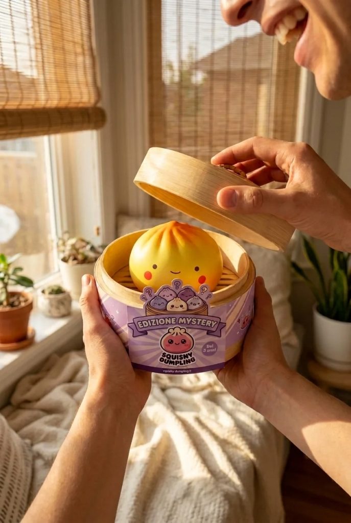 Dumpling Squishy Blind Box Mini – 24 Misteri — squishy antistress slow-rise kawaii