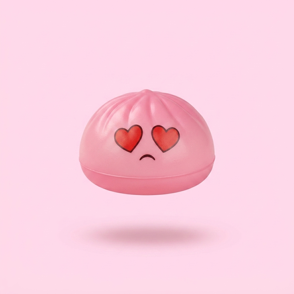 Mini Dumpling Squishy Kawaii Mystery con Cestino — squishy antistress slow-rise kawaii