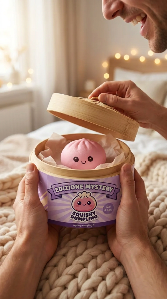 Mini Dumplings Squishy Mystery – Confezione Sorpresa — squishy antistress slow-rise kawaii