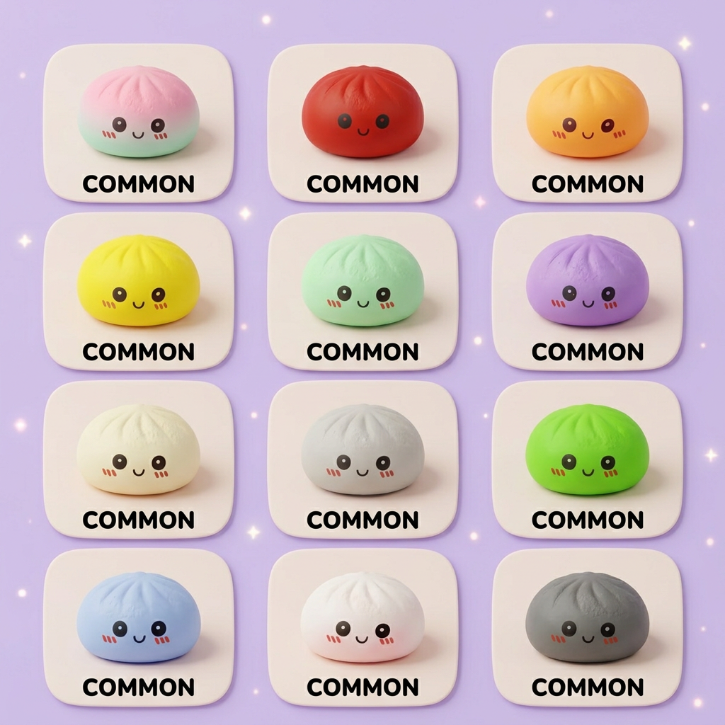 Mini Dumplings Squishy Mystery – Confezione Sorpresa — squishy antistress slow-rise kawaii