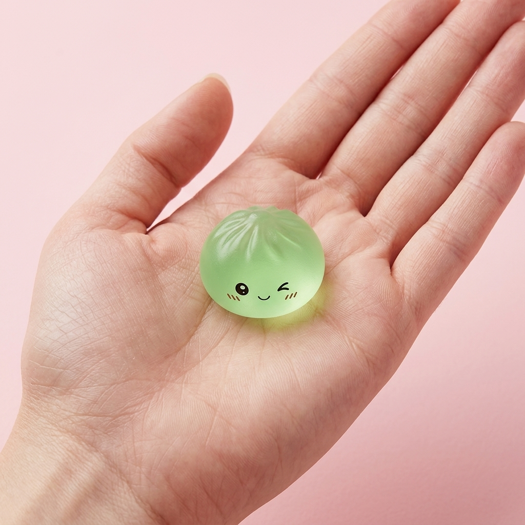 Mini Dumpling Squishy Zucchero — squishy antistress slow-rise kawaii