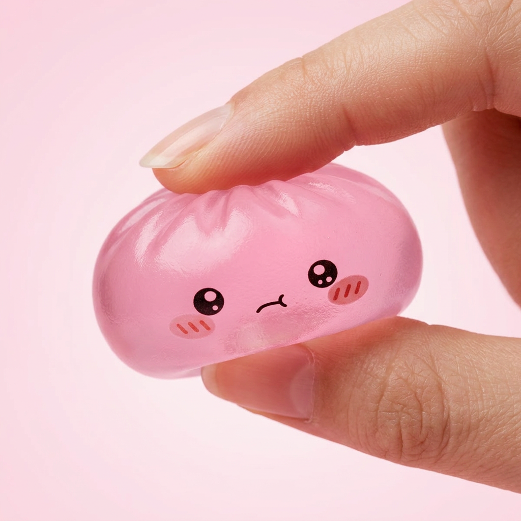 Mini Dumpling Squishy Zucchero — squishy antistress slow-rise kawaii