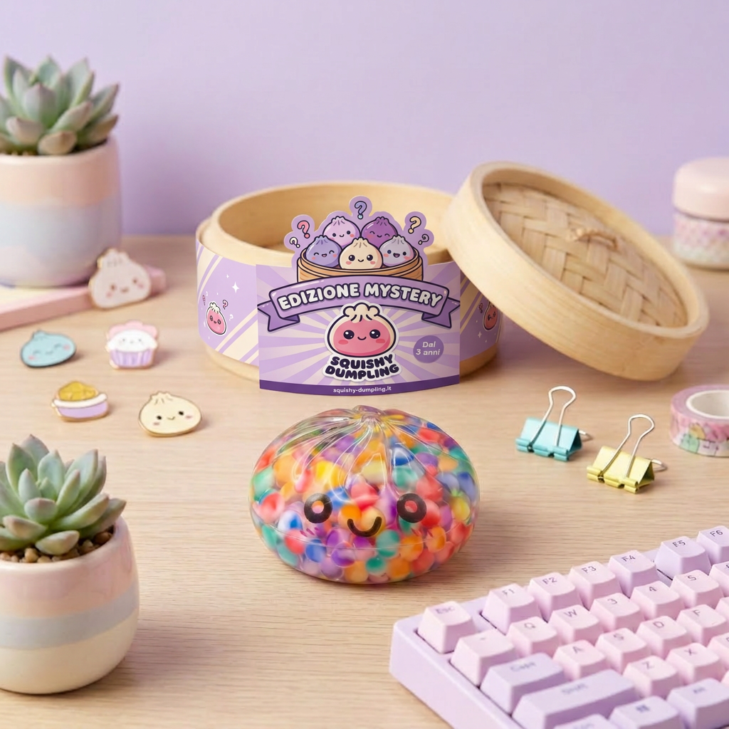 Mystery Dumpling Squishy Bolla Dolce — squishy antistress slow-rise kawaii