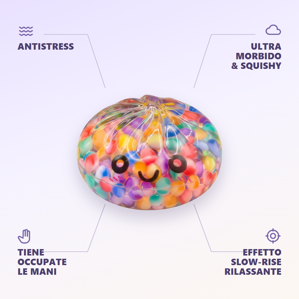 Mystery Dumpling Squishy Bolla Dolce — squishy antistress slow-rise kawaii