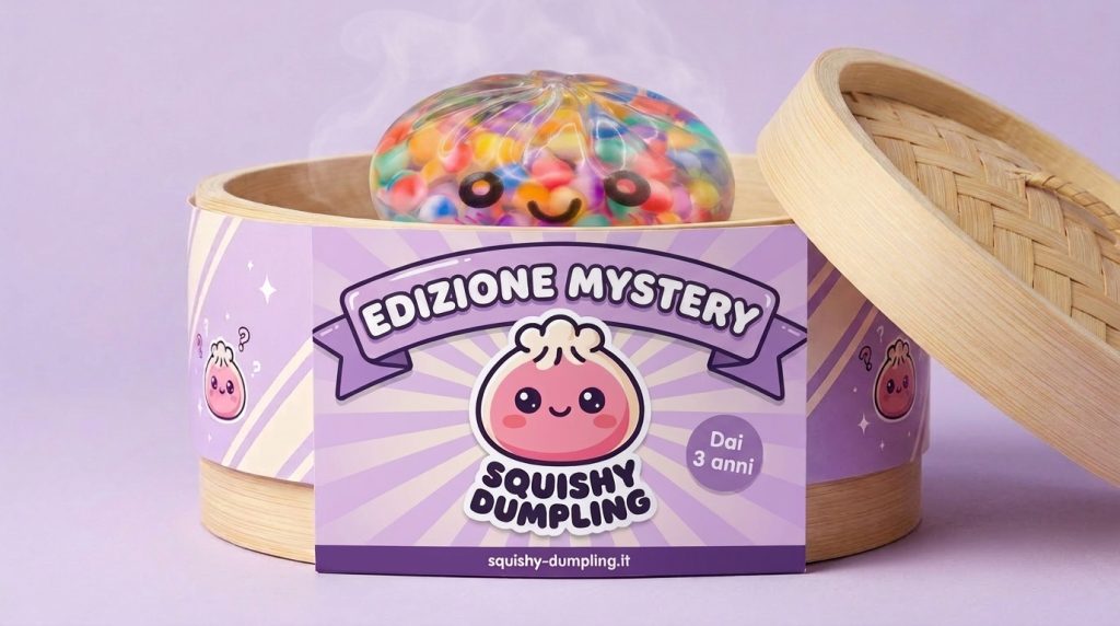 Mystery Dumpling Squishy Bolla Dolce — squishy antistress slow-rise kawaii