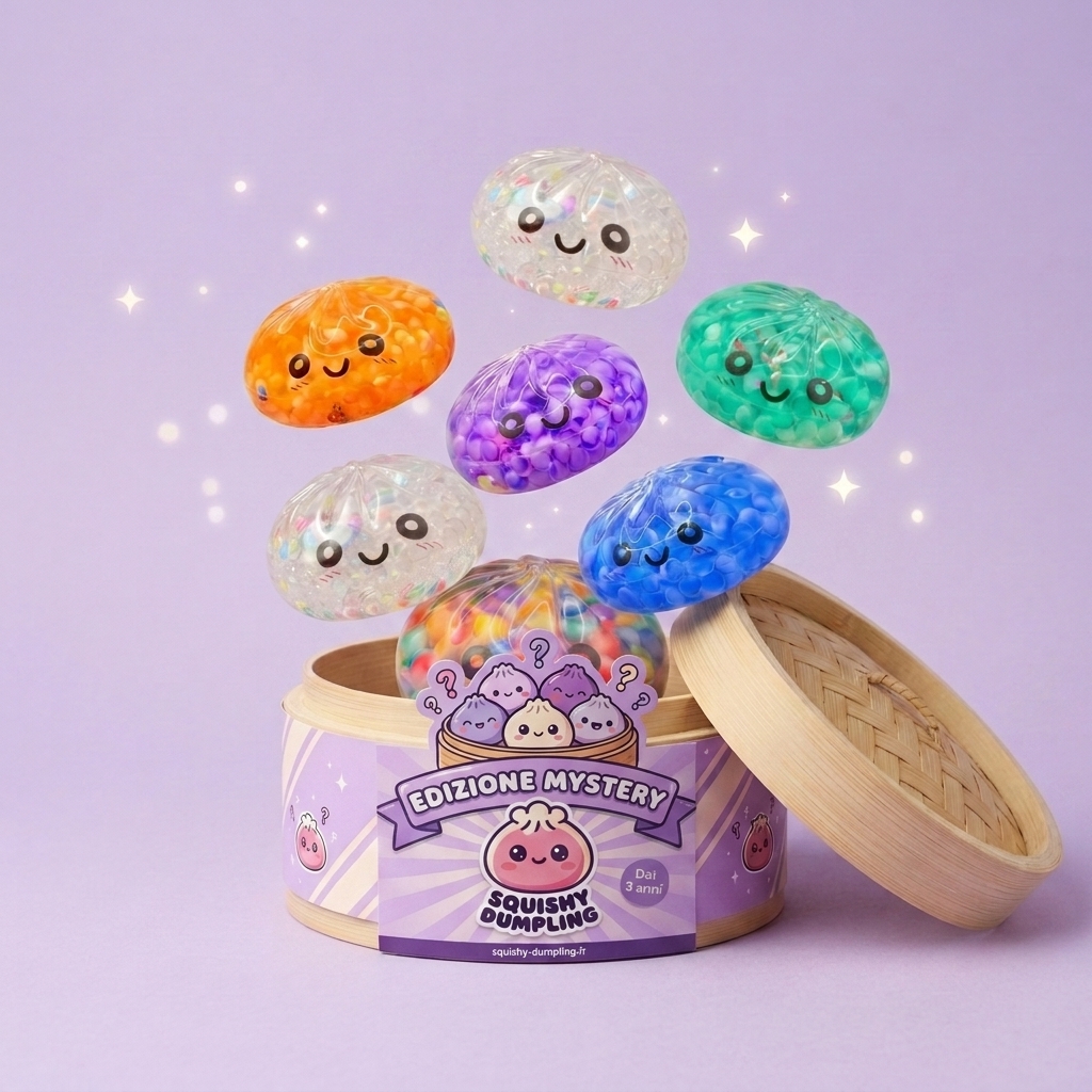 Mystery Dumpling Squishy Bolla Dolce — squishy antistress slow-rise kawaii