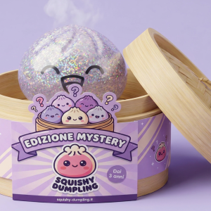 Rare Dumpling Squishy Mystery da Collezione — squishy antistress slow-rise kawaii