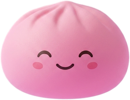 Mystery Dumpling Squishy con Cestino di Bambù — squishy antistress slow-rise kawaii