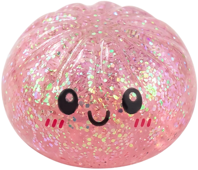 Dumplings Squishy Glitter Mistero — squishy antistress slow-rise kawaii