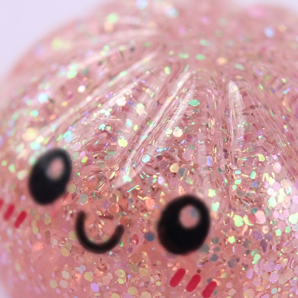 Dumplings Squishy Glitter Mistero — squishy antistress slow-rise kawaii