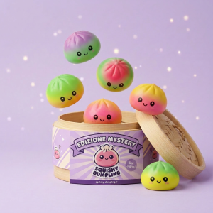 Dumpling Squishy Ombre Mystery a Sorpresa — squishy antistress slow-rise kawaii