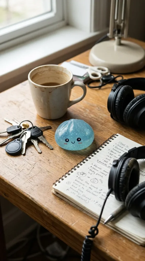 Dumpling Squishy Mystery Glow in the Dark Glitterato — squishy antistress slow-rise kawaii