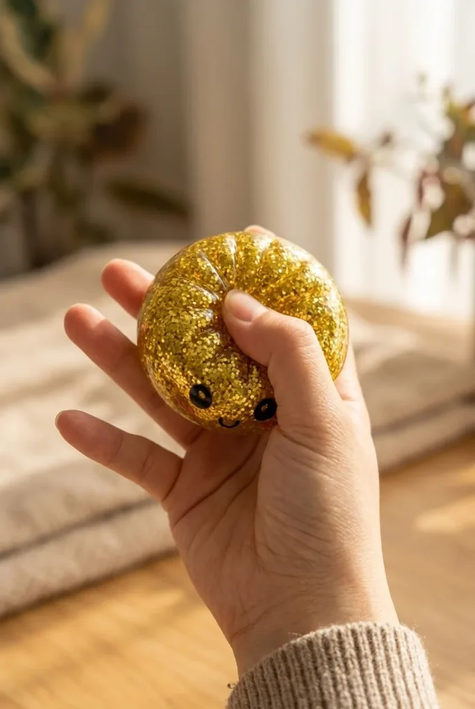 Squishy Dumpling Mystery Glitter Mini Set — squishy antistress slow-rise kawaii