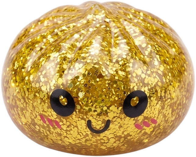 Squishy Dumpling Mystery Glitter Mini Set — squishy antistress slow-rise kawaii