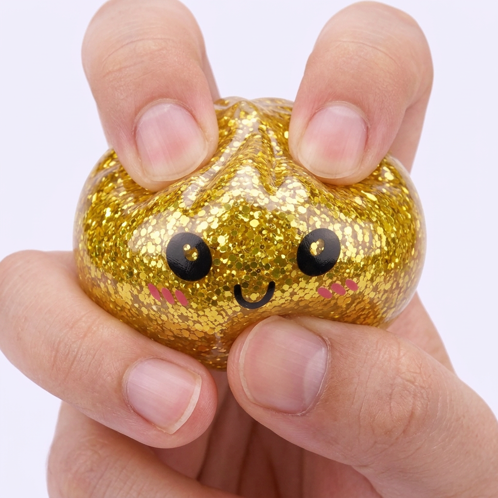 Squishy Dumpling Mystery Glitter Mini Set — squishy antistress slow-rise kawaii