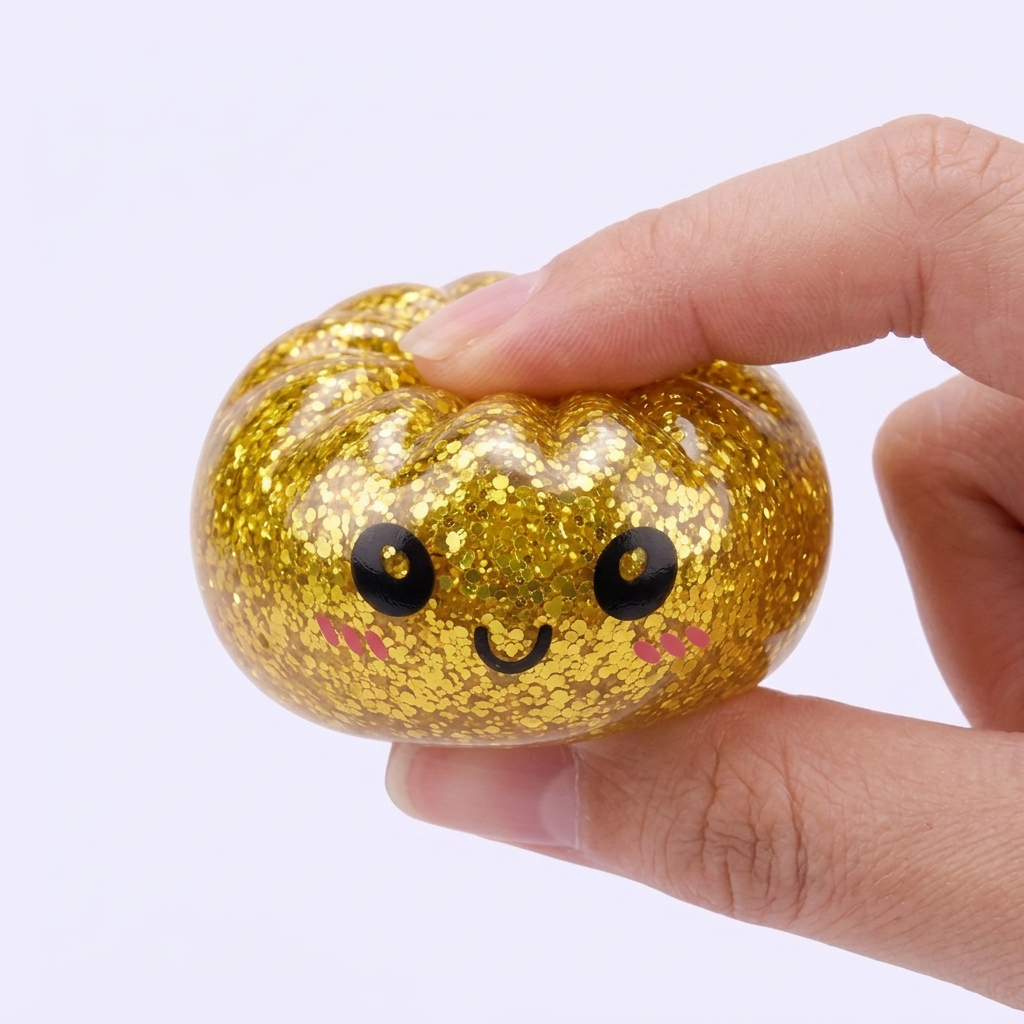Squishy Dumpling Mystery Glitter Mini Set — squishy antistress slow-rise kawaii