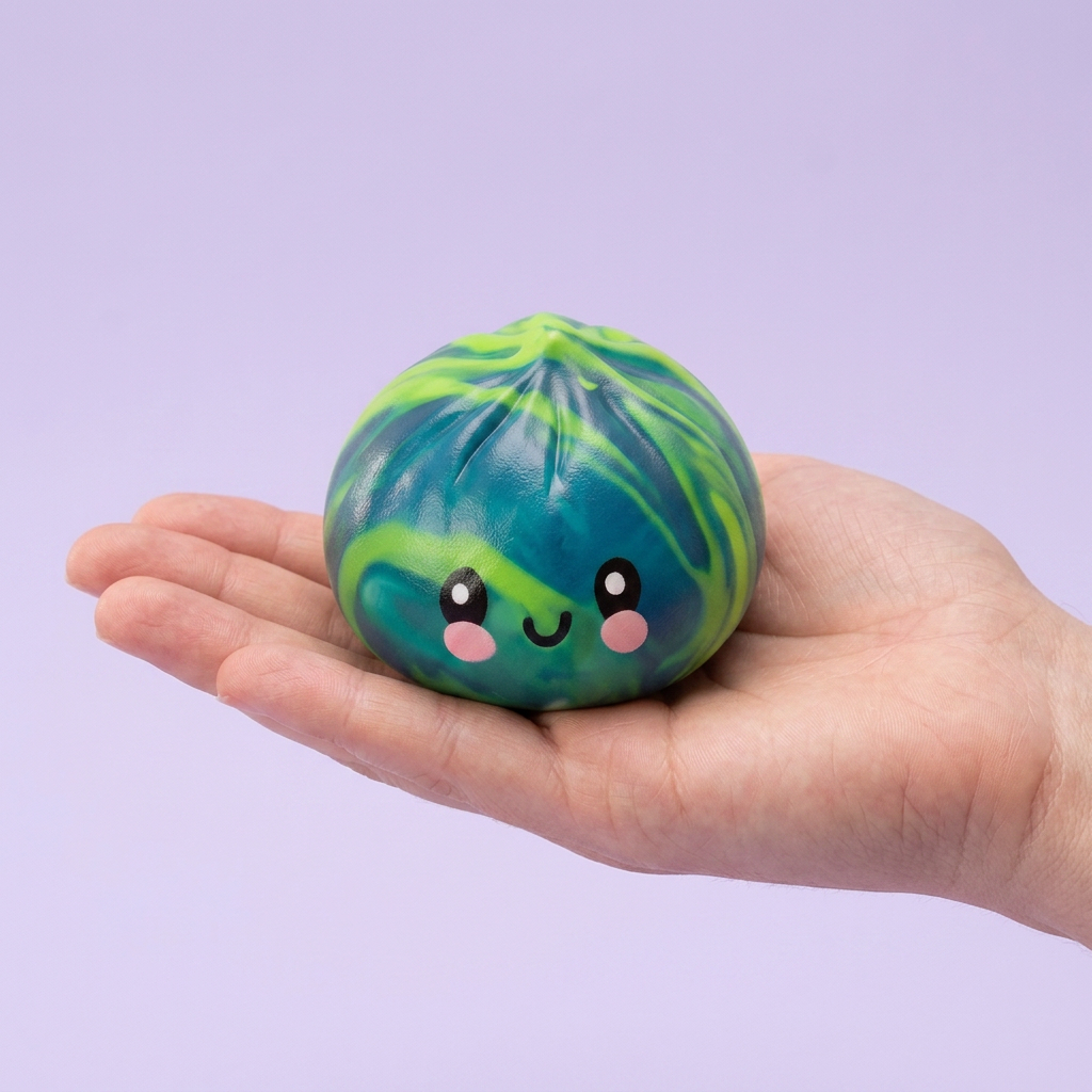 Dumpling Squishy Mystery Tie Dye Mini — squishy antistress slow-rise kawaii