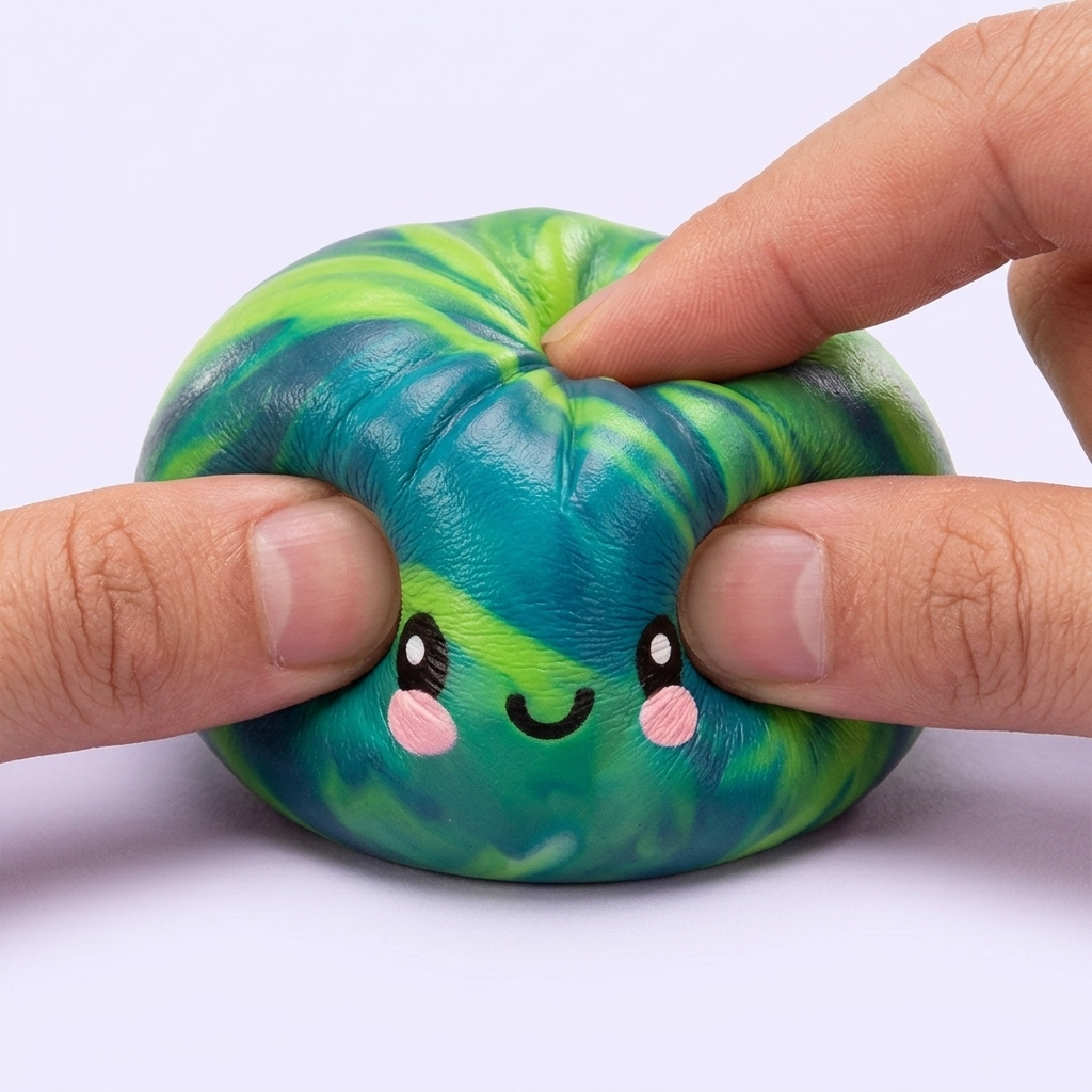 Dumpling Squishy Mystery Tie Dye Mini — squishy antistress slow-rise kawaii