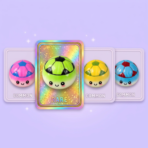 Mystery Dumpling Squishy Edizione Calcio — squishy antistress slow-rise kawaii