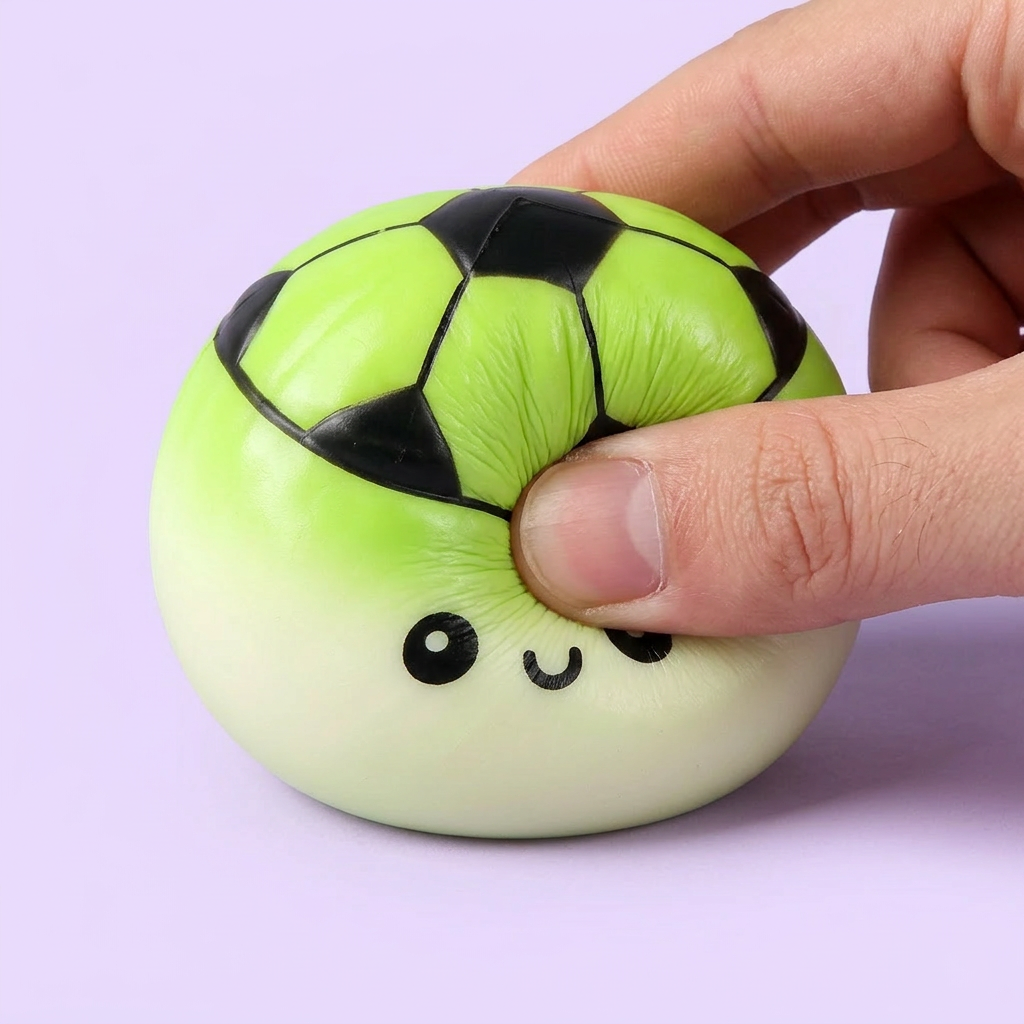 Mystery Dumpling Squishy Edizione Calcio — squishy antistress slow-rise kawaii