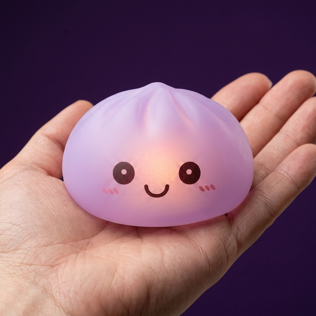 Mystery Squishy Dumpling Luminoso — squishy antistress slow-rise kawaii