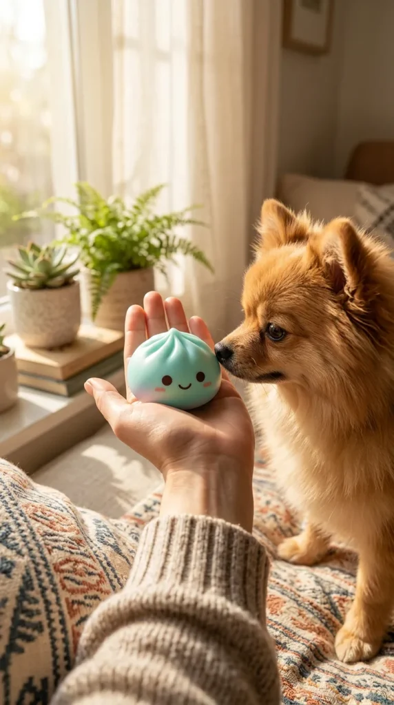 Mystery Squishy Dumpling Luminoso — squishy antistress slow-rise kawaii