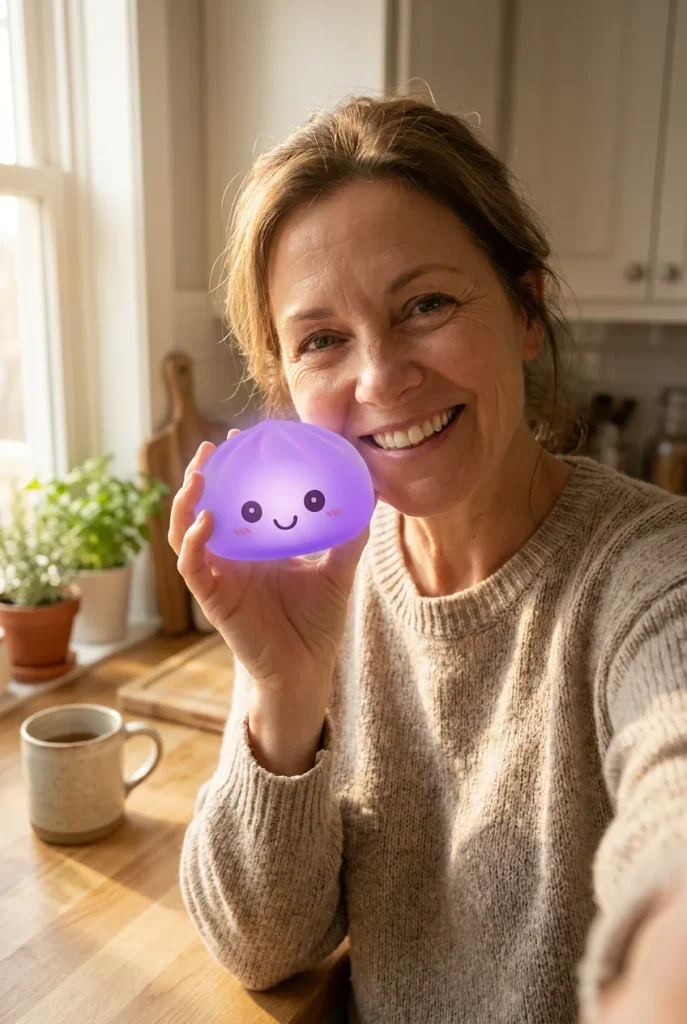 Mystery Squishy Dumpling Luminoso — squishy antistress slow-rise kawaii