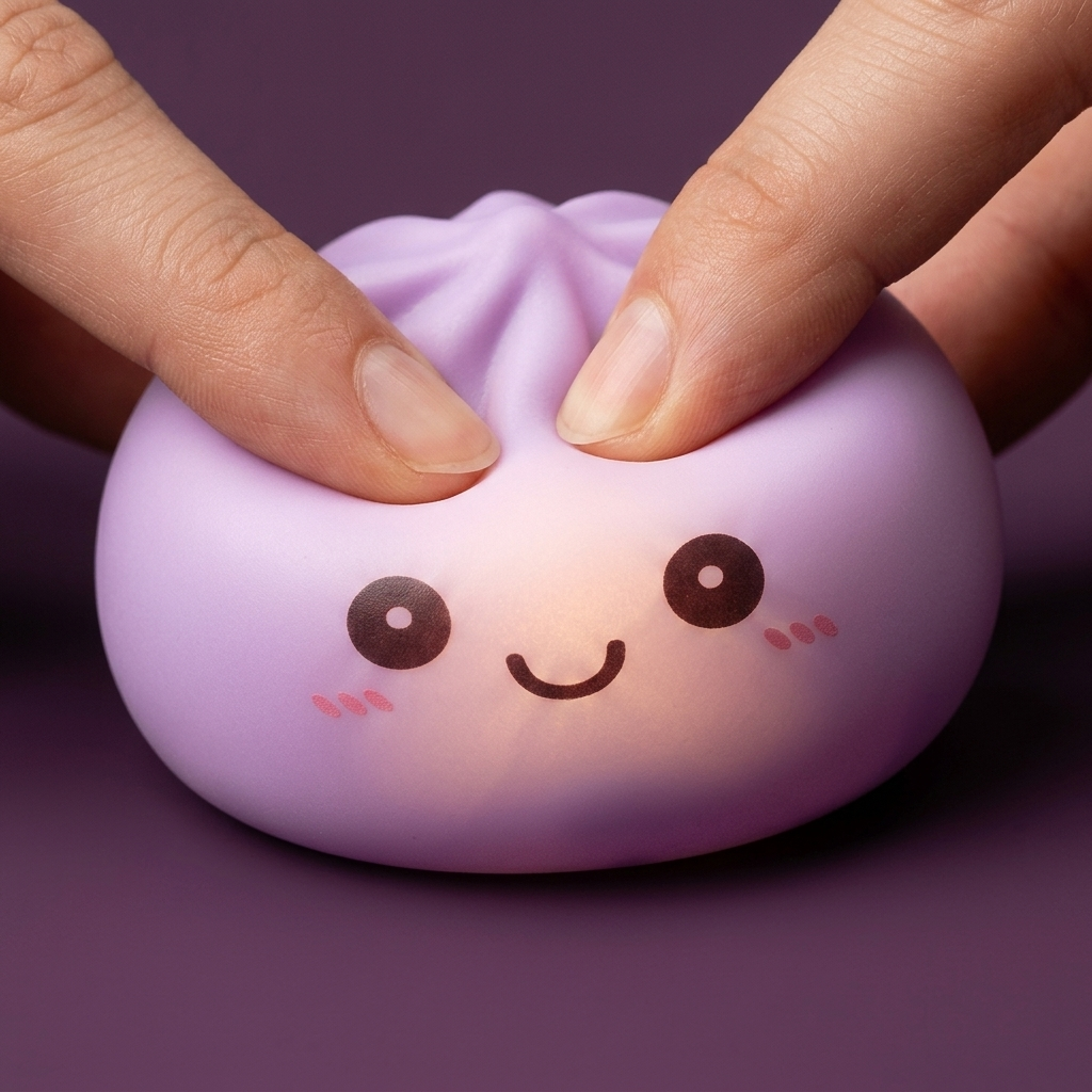 Mystery Squishy Dumpling Luminoso — squishy antistress slow-rise kawaii