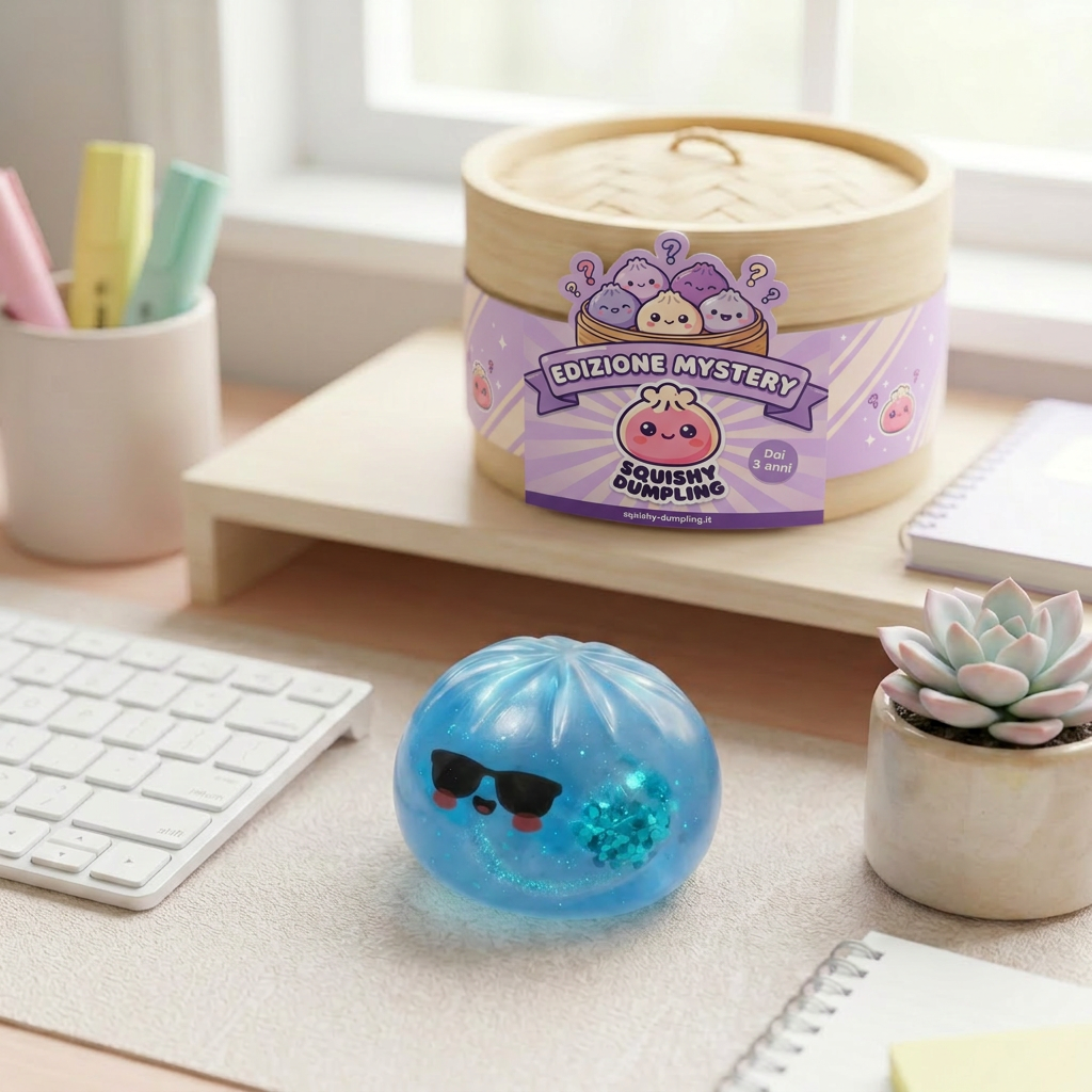 Mystery Dumpling Squishy Edizione Estate — squishy antistress slow-rise kawaii