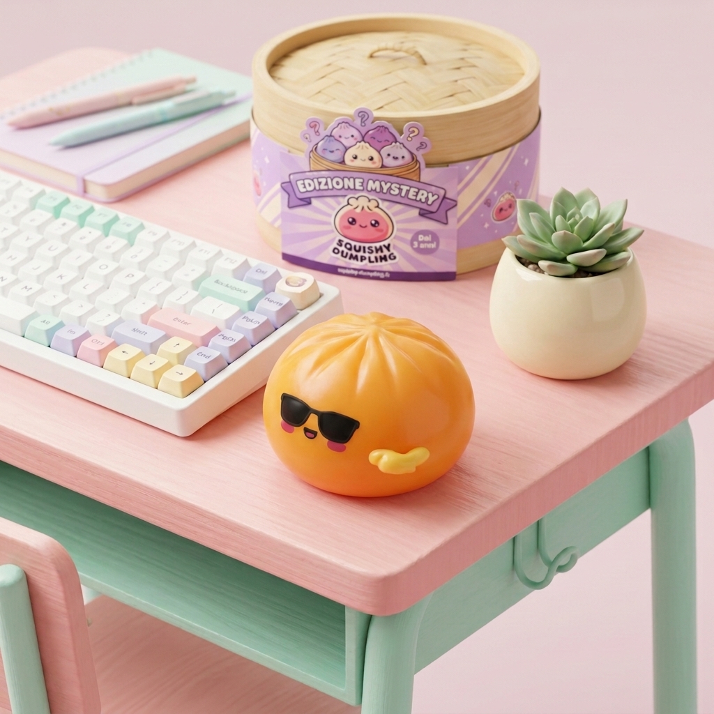 Mystery Dumpling Squishy Occhiali da Sole — squishy antistress slow-rise kawaii
