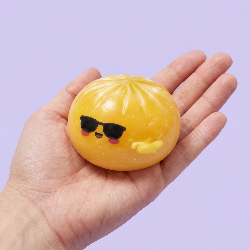 Mystery Dumpling Squishy Occhiali da Sole — squishy antistress slow-rise kawaii