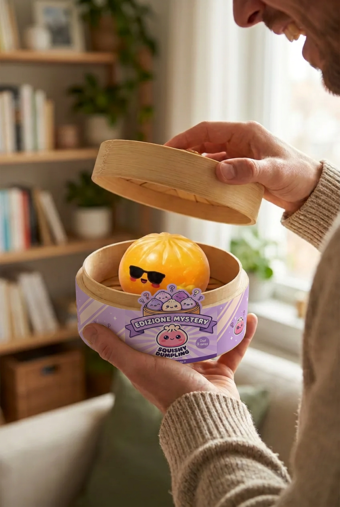 Mystery Dumpling Squishy Occhiali da Sole — squishy antistress slow-rise kawaii