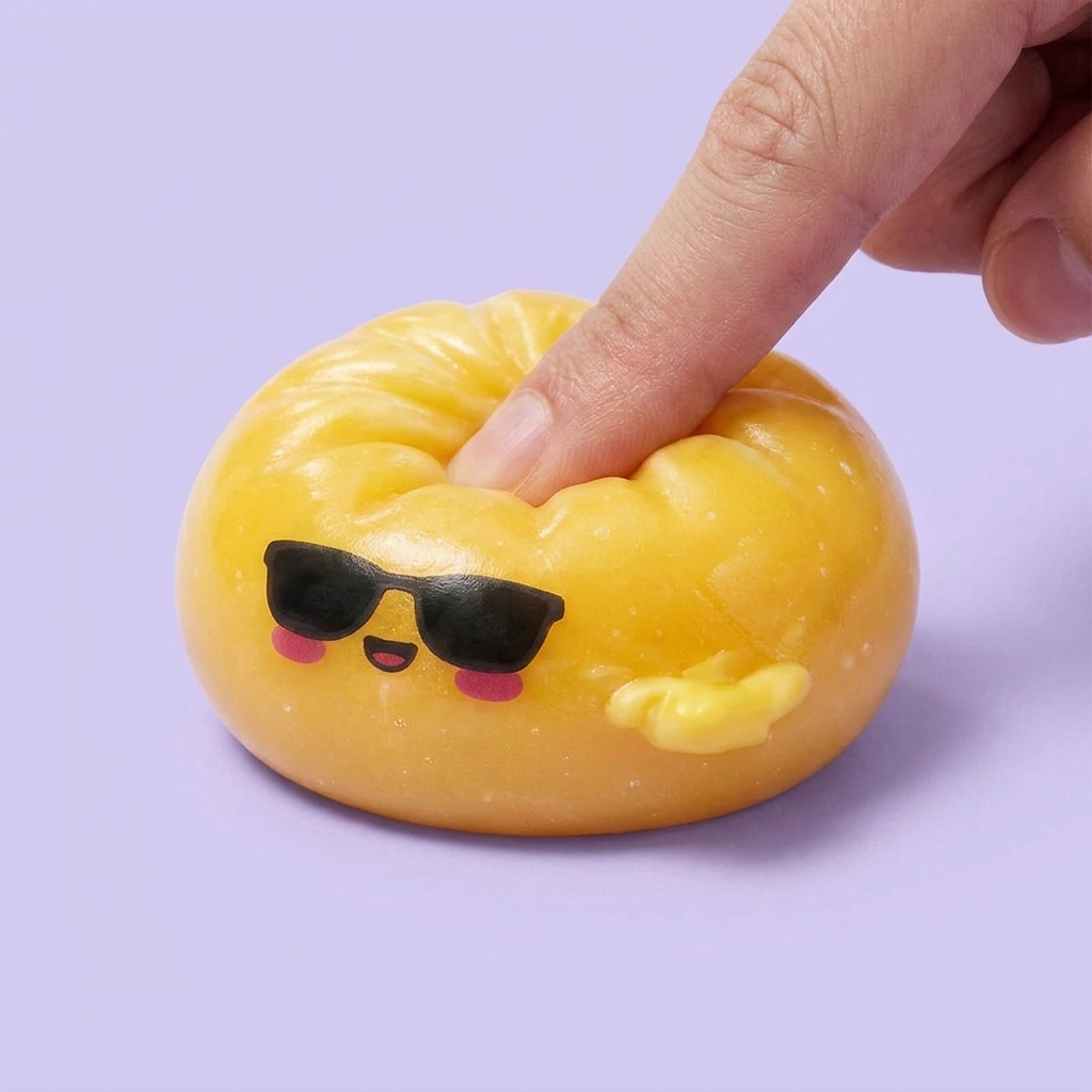 Mystery Dumpling Squishy Occhiali da Sole — squishy antistress slow-rise kawaii