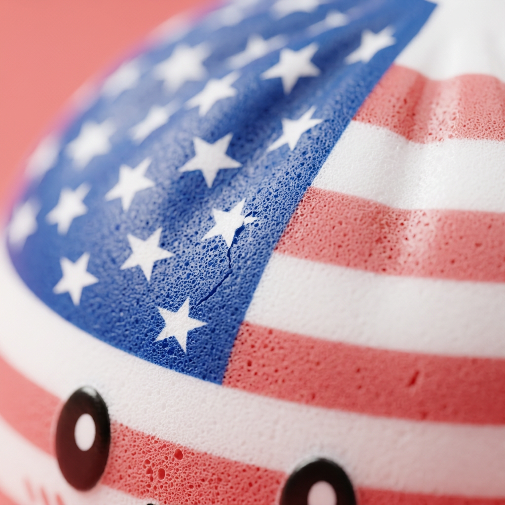 Squishy Dumpling USA Bandiera Americana — squishy antistress slow-rise kawaii