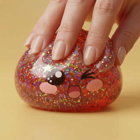 Galaxy Dumpling Squishy Rosa Kawaii — squishy antistress slow-rise kawaii