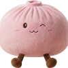 Squishy Dumpling Toy Rosa Gigante — squishy antistress slow-rise kawaii