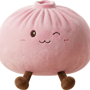 Squishy Dumpling Toy Rosa Gigante — squishy antistress slow-rise kawaii