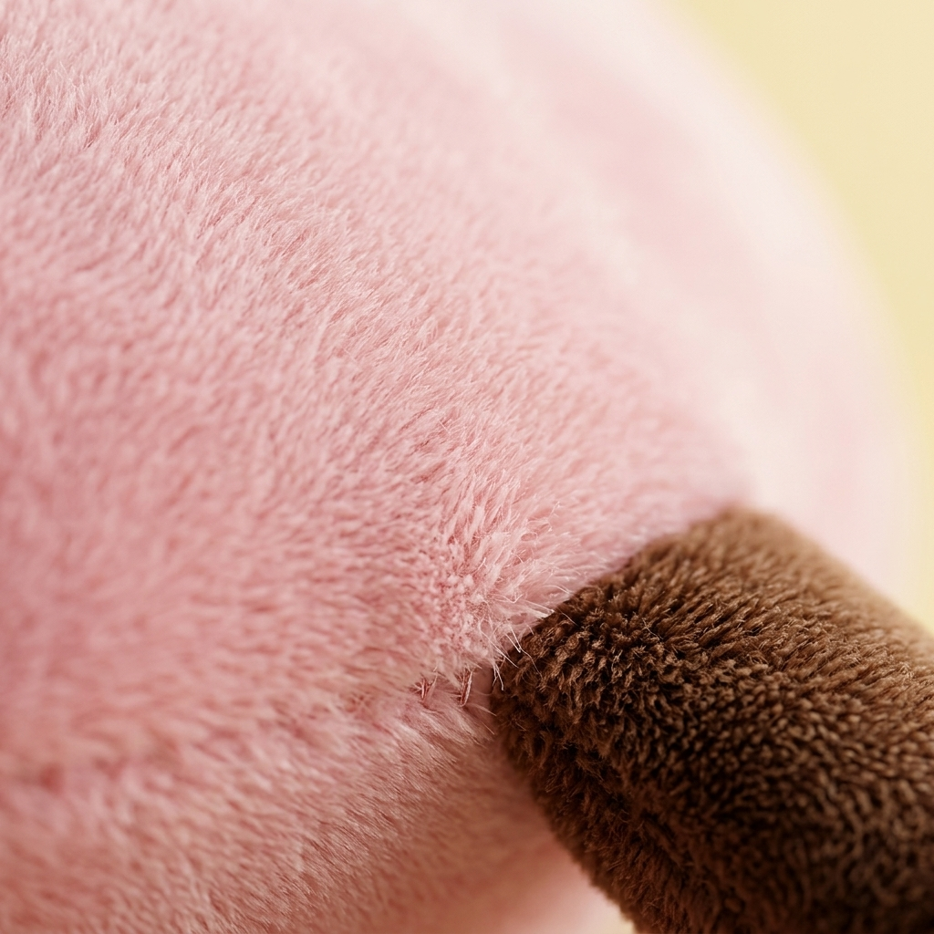 Squishy Dumpling Toy Rosa Gigante — squishy antistress slow-rise kawaii