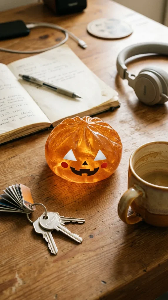 Pumpkin Squishy Dumpling Halloween Luminosa — squishy antistress slow-rise kawaii