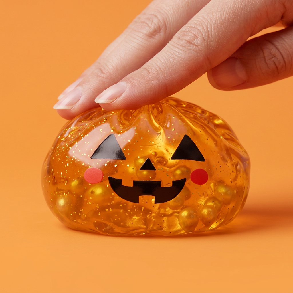 Pumpkin Squishy Dumpling Halloween Luminosa — squishy antistress slow-rise kawaii