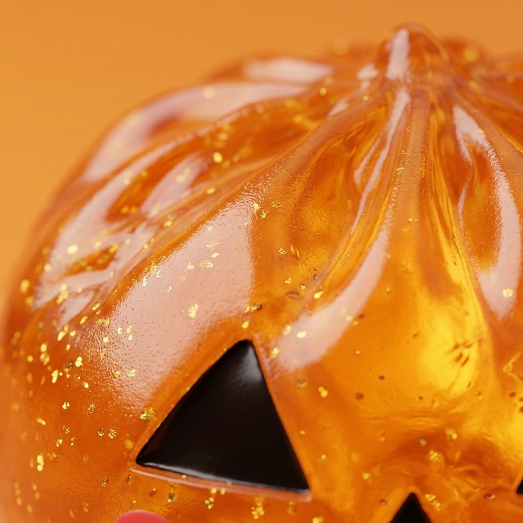 Pumpkin Squishy Dumpling Halloween Luminosa — squishy antistress slow-rise kawaii
