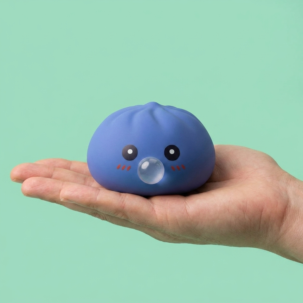 Dumpling Squishy Viola Gonfiabile Morbido — squishy antistress slow-rise kawaii