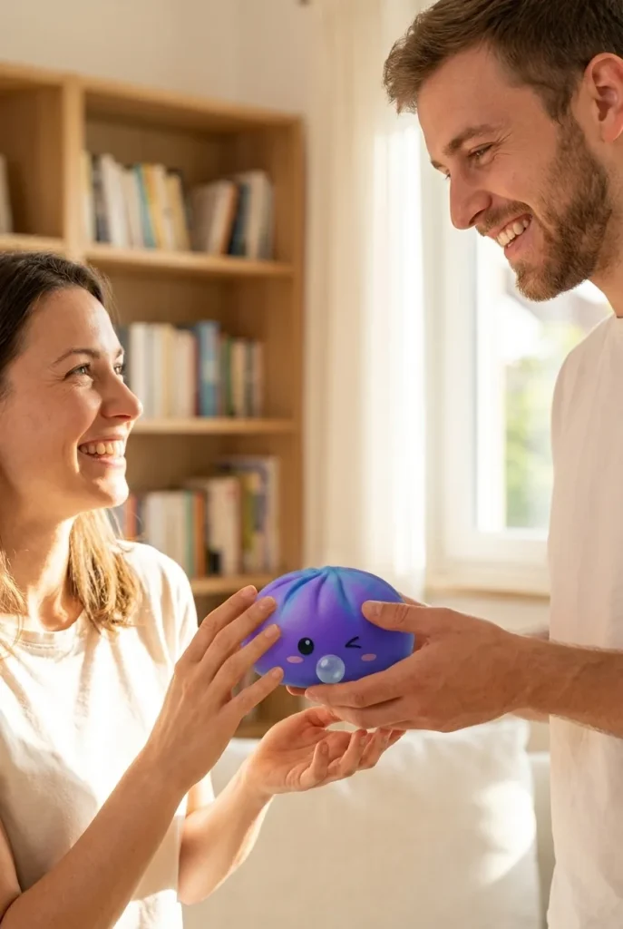 Dumpling Squishy Purple Rare Blow Cosmico — squishy antistress slow-rise kawaii