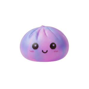 Squishy Dumpling Tie-Dye Violet Zucchero Filato — squishy antistress slow-rise kawaii