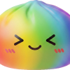 Rainbow Dumpling Squishy Multicolore Kawaii — squishy antistress slow-rise kawaii