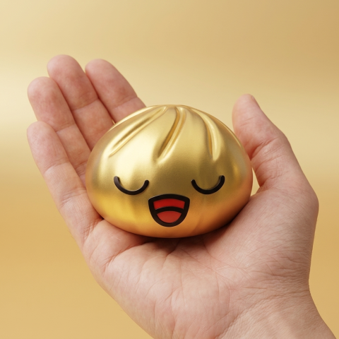 Rare Dumpling Squishy Oro Tesoro — squishy antistress slow-rise kawaii