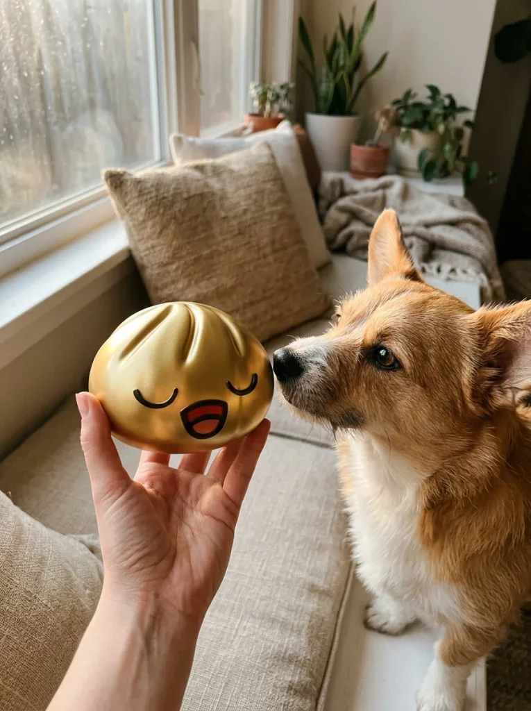 Rare Dumpling Squishy Oro Tesoro — squishy antistress slow-rise kawaii