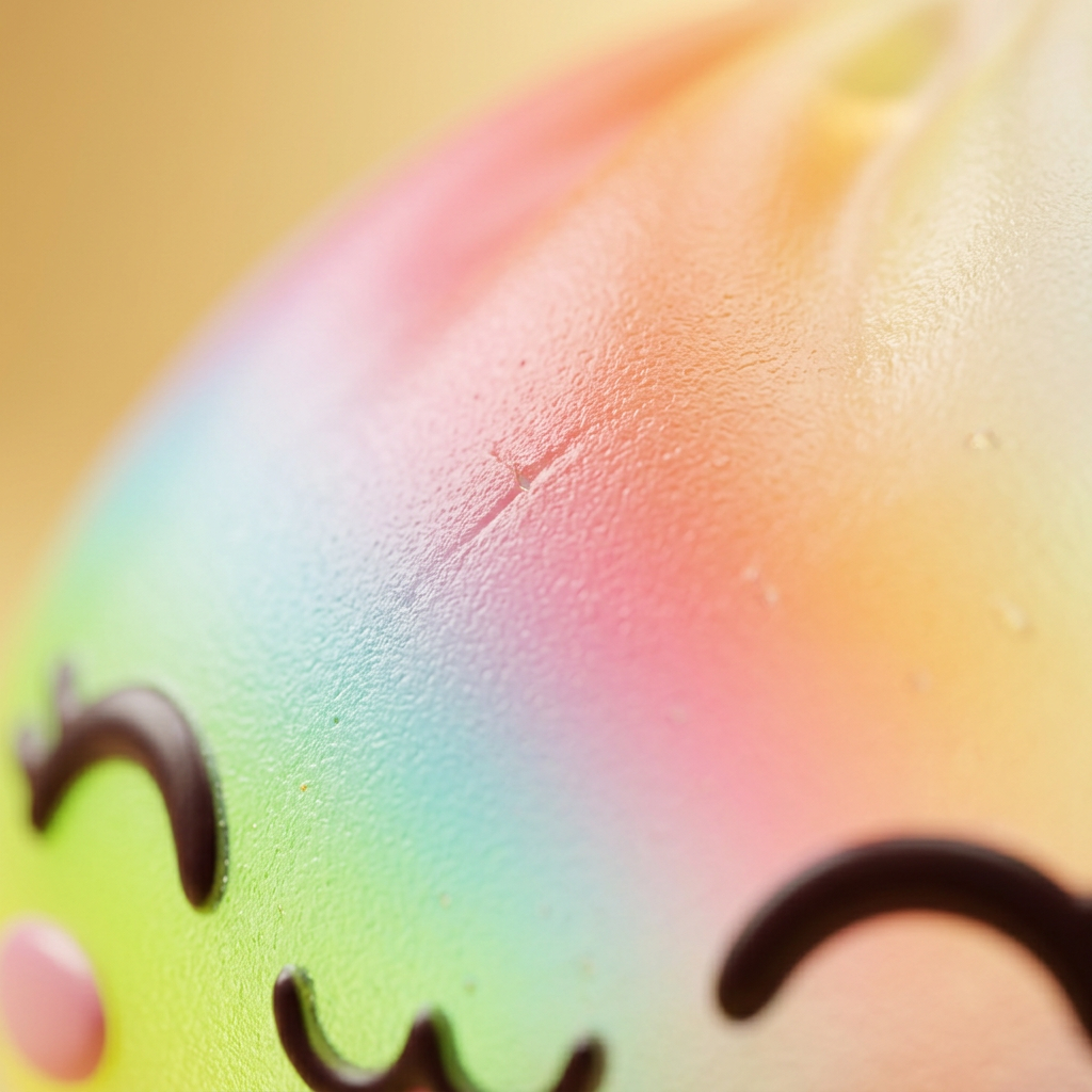 Rare Dumpling Squishy Arcobaleno Colorato — squishy antistress slow-rise kawaii