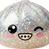 Rare Dumpling Squishy Argento Scintillante — squishy antistress slow-rise kawaii